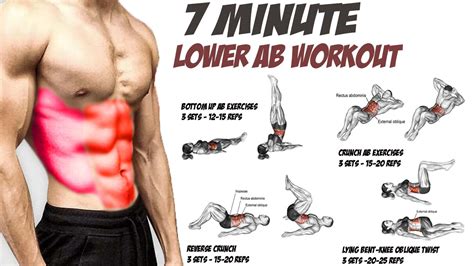 Best of all, they require minimal space and equipment. 7 Minute Home Lower Ab Workout, Benefits, Training Guide