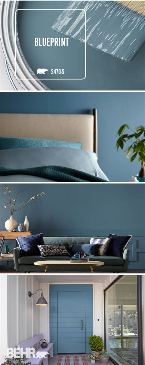 Discover The Behr 2019 Colour Of The Year Blueprint Chosen For Its
