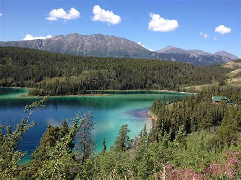 Emerald Lake Yukon Canada Emerald Lake Natural Landmarks Lake