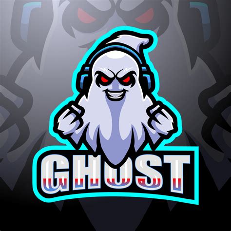 Ghost Gaming Mascot Esport Logo Design 7669346 Vector Art At Vecteezy