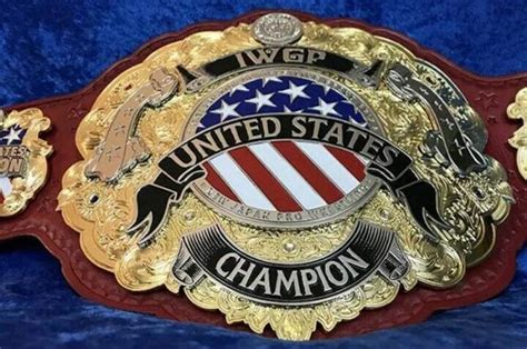 Iwgp United States Championship Belt Adult Size Replica Etsy