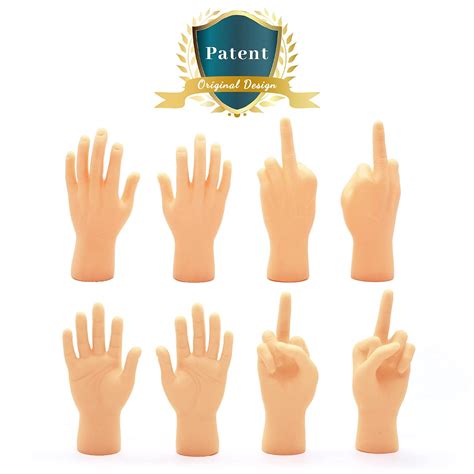 Yolococa Tiny Hands Finger Little Finger Puppets Mini Finger Hands