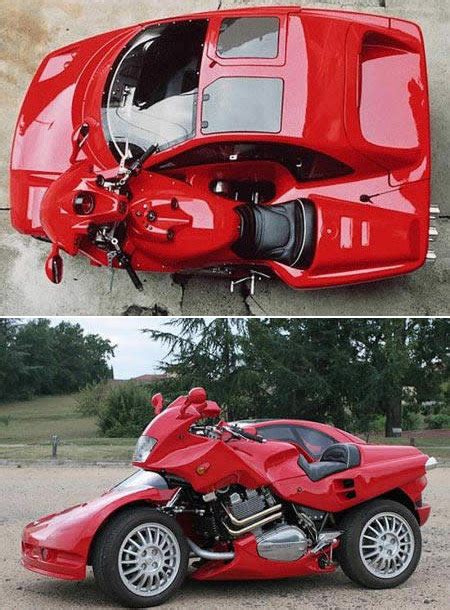 Motorcycles with sidecars saw significant increase in their production from the manufacturing efforts of wwii. My-BlackBox: Ferrari Motorcycle