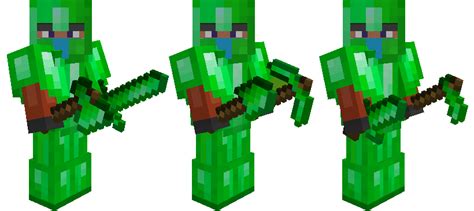 Emerald Armor Tools And Dagger Minecraft Addon