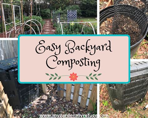 The Easy Way To Backyard Composting Wellness Gardens