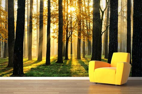 Forest Wall Murals For A Serene Home Decor Adorable Homeadorable Home