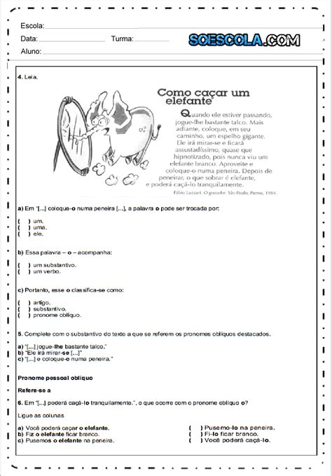 Exercicios Estrutura E Formação Das Palavras 9 Ano Com Gabarito