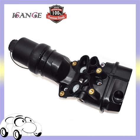 Isance Engine Oil Filter Housing Assembly For Vw Golf Eos Gti Audi A3 A4 A4 Quattro Tt