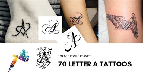 Sweet dreams lettering tattoo on arms. 70 letter A Tattoo Designs, Ideas and Templates - Tattoo Blog