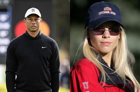 With Tiger Woods Entangled In A Tense M Battle Ex Wife Elin