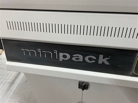 Used Minipack Torre Continua Plexi 60 With Shrink Wrap Tunnel 50 Twin
