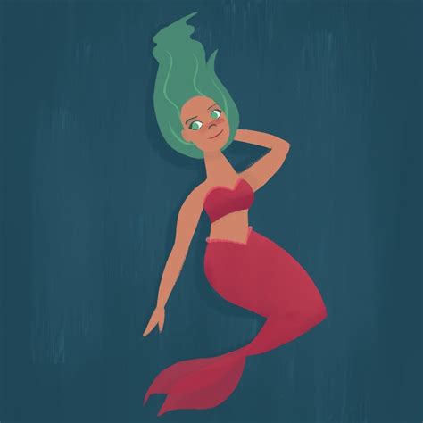 Honest Question Do Mermaids Have Belly Buttons 🤔 Mermay Mermay2018 Mermaid Procreate