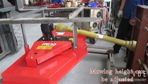 China Hot Selling Pto Tractor Mounted Finishing Mower Lawn Mower