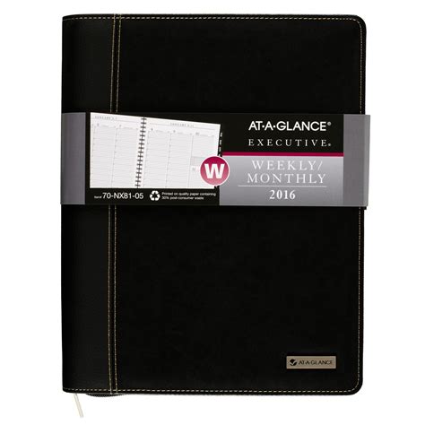 At A Glance Appointment Book Executive Planner Quarter Hourly