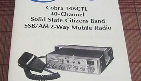 cb radio schematics service manuals