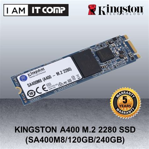 Results for m 2 ssd (356). KINGSTON A400 M.2 2280 SSD (SA400M8/120GB/240GB) | Shopee ...