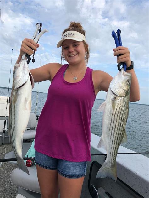 Reel Fishing Striper Guide Guided Fishing On Lake Texoma