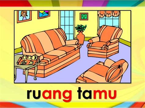 Gambar Kartun Ruangan Dalam Rumah