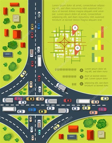 Road Infographics — Stock Vector © Alexzel21 85688082