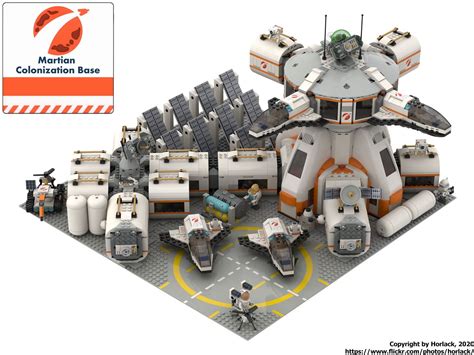 Ncs City Mars Exploration Martian Colonization Base Lego Space
