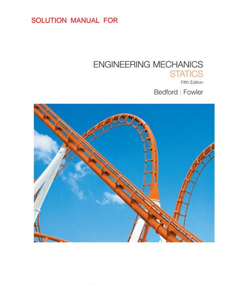 Solution Engineering Mechanics Statics 5th Edition Solution Manual