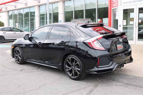 Pre Owned 2018 Honda Civic Hatchback Sport Touring Certified Clean Low