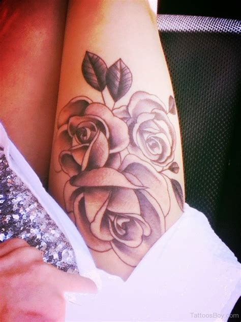 Rose Tattoo Design On Thigh Tattoo Designs Tattoo Pictures
