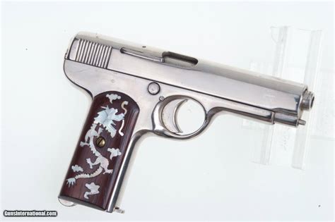 Chinese Warlord Era Pistol 008 Special Grips Cal 765mm