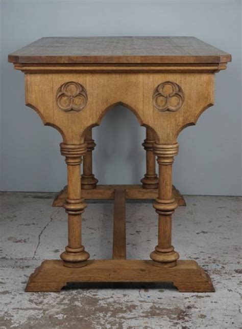Antique Oak Gothic Tables The Uks Largest Antiques Website