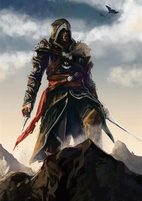 The Assassins Fan Art Ezio Assassins Creed Assassins Creed