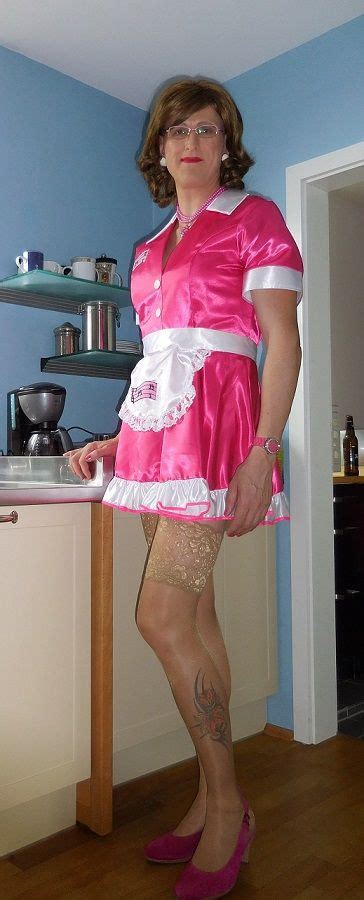 Maid Joy Working In The Kitchen Sissy Maid Dresses Sissy Dress Dress Up Sissy Maids Folk