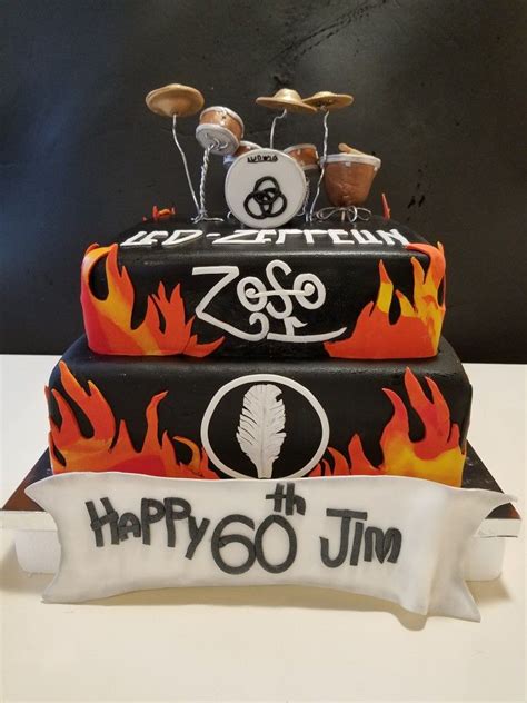 Check spelling or type a new query. Led Zeppelin Birthday cake | Cake, Birthday cake