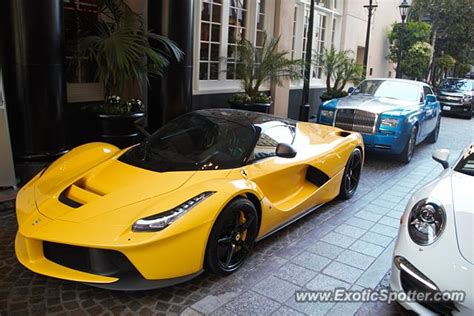 Latest car reviews & news · online car shopping · 4.9+ million cars Ferrari LaFerrari spotted in Beverly Hills, California on 08/28/2015, photo 2