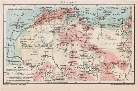 The Sahara Desert Map Map Of Africa Showing Sahara Desert Maps