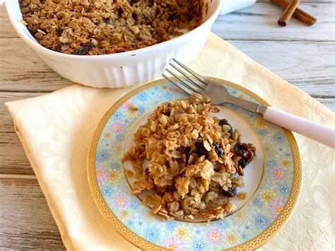 Since it offers some protein and vegetables, it's a great way to help. Heart-Healthy Oatmeal Raisin Breakfast Casserole Bake