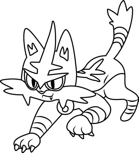 Coloriage Matoufeu Pokemon Télécharger Et Imprimer Gratuit Sur