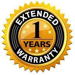 Warranty 1 year quality guarantee badges. Free 1 Years extended warranty - Good Price World