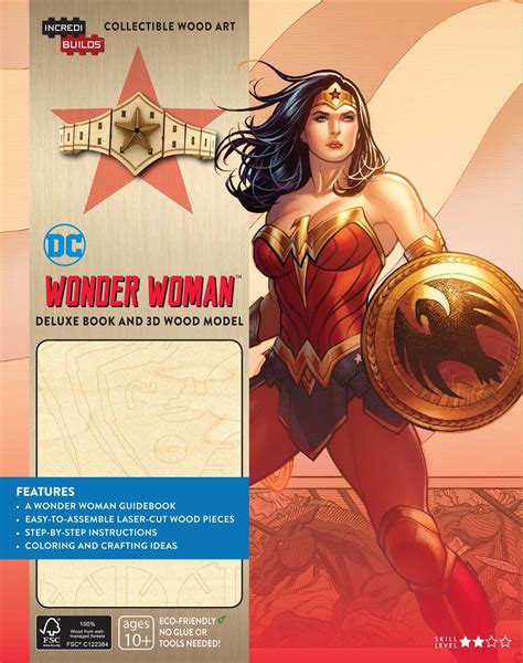 Incredibuilds Wonder Woman Deluxe Book And Model Set By Daniel Wallace Goodreads