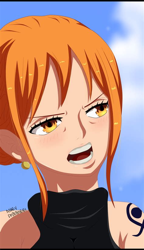 Nami Chapter 872 One Piece By Mileydragneelve On Deviantart