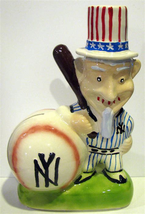 It's national mascot day, and few mascots have had as colorful a life as. Lot Detail - 50's NEW YORK YANKEES MASCOT BANK