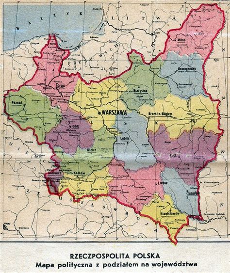 Poland In 1939 Poland History Poland Map Europe Map