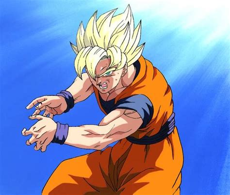 Image Super Saiyan Goku Charging Up A Kamehameha