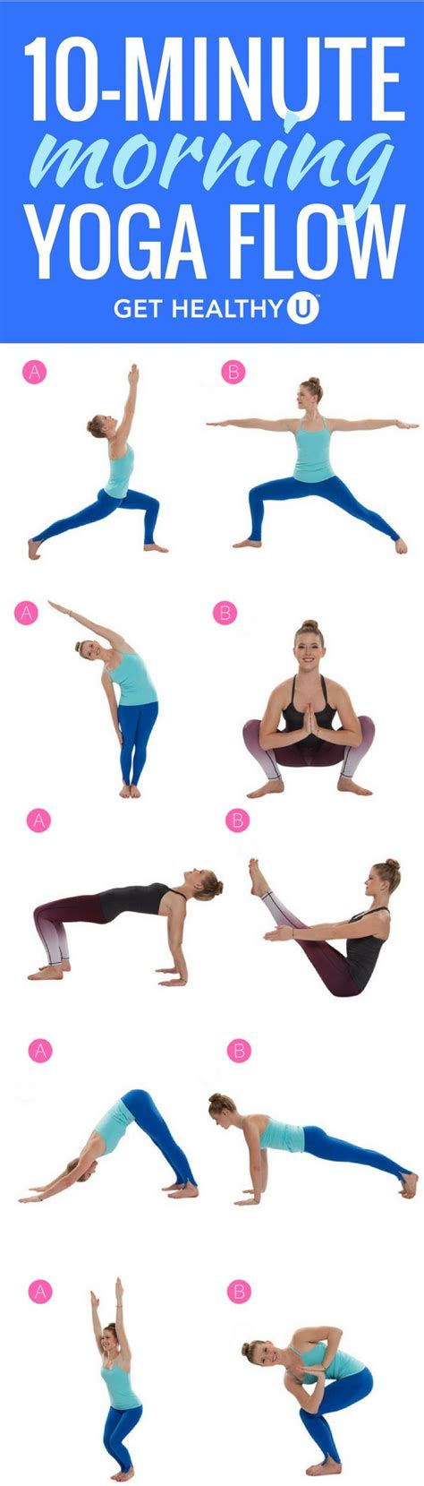 Wake up and do yoga at home or outside! Get Energized With This 10-Minute Morning Yoga Sequence ...