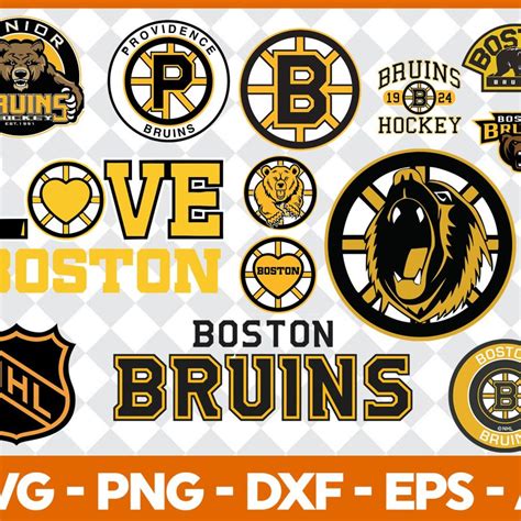 Boston Bruins Svg Nhl Hockey Svg Bruins Hockey Svg Premium
