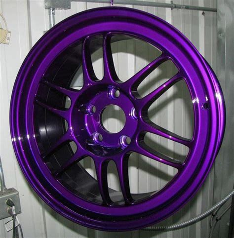 Dormant Purple Powder Coating Paint Lb Purple Car Rims For Cars