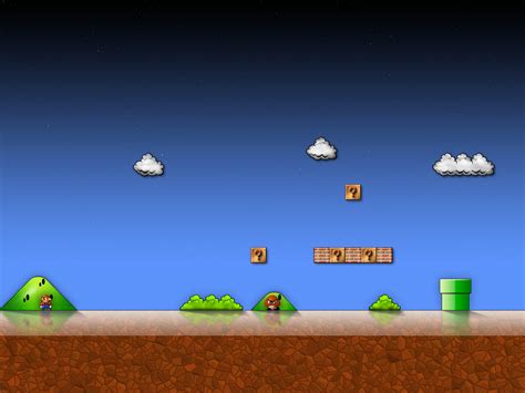 Free Download Super Mario Bros Hd Wallpaper 1600x1200 For Your