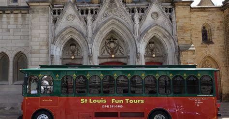 St Louis 75 Minute City Trolley Tour Getyourguide