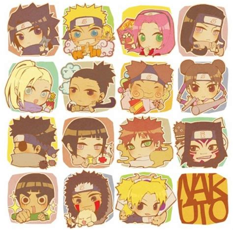Cute Chibi Naruto Character Tema Pinterest