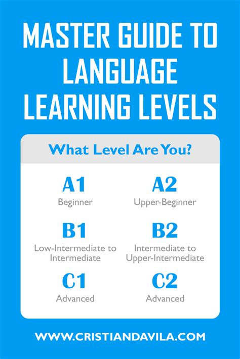 The Master Guide to Language Learning Levels of Fluency