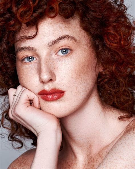 William Clark On Instagram Curls And Freckles 😍 Model Holly